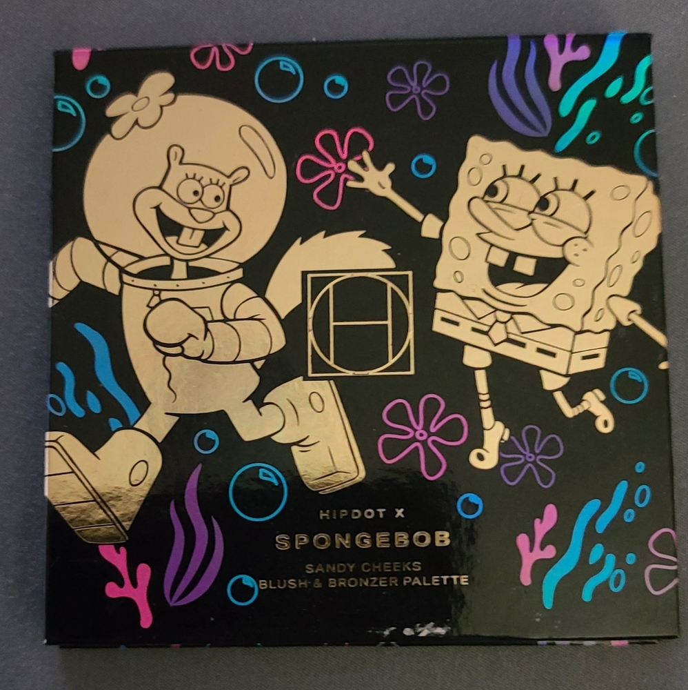 Hipdot X SpongeBob Blush and Bronzer Palette